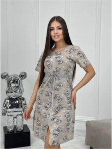 ⭐️ ATLES TEXTILE ⭐️
Артикул: W-0044
Модель: Женские Халат с кор. и рук
Материал: Супрем, Ротацион
Размеры: 46-54
Состав: 💯% Хлопок
Цена :  $ 
✈️🤙  +